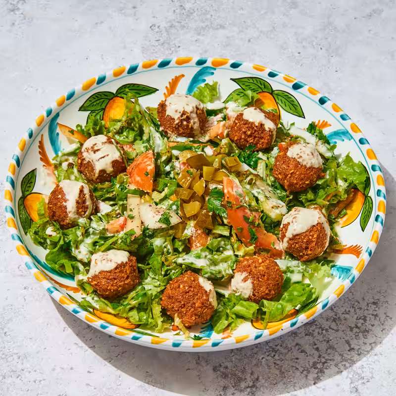 Grande Salade Falafel -karamna paris