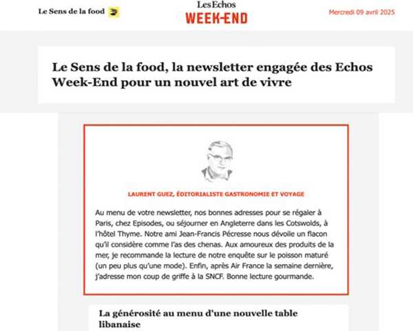 Les Echos Week-end