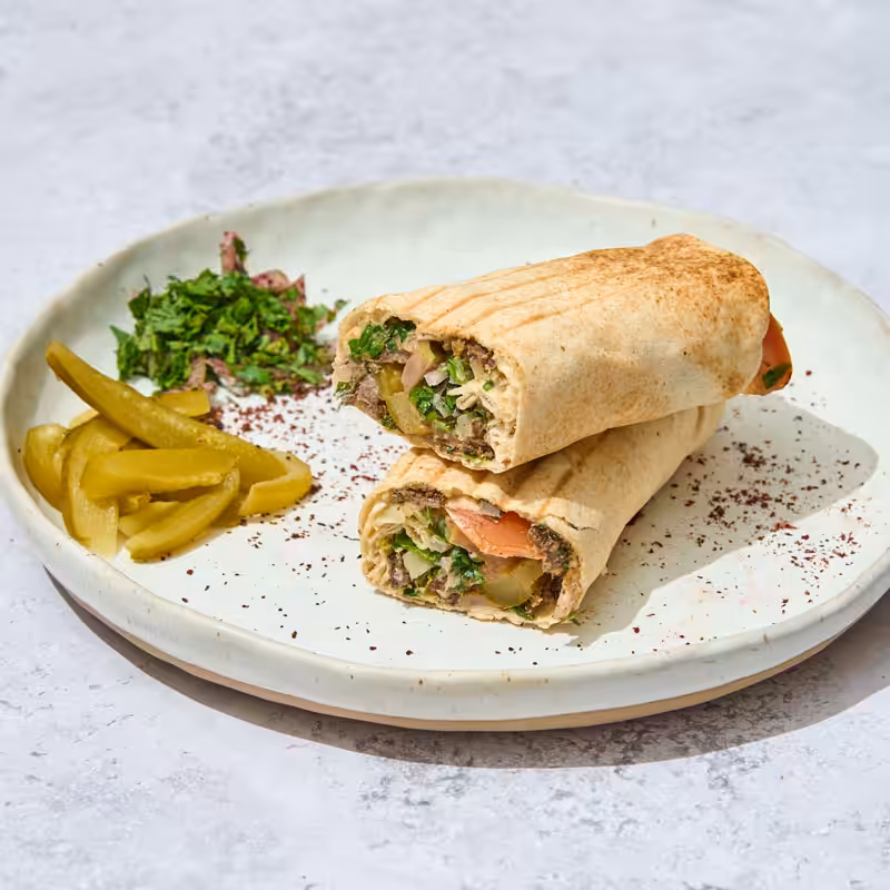sandwich chawarma boeuf - karamna paris